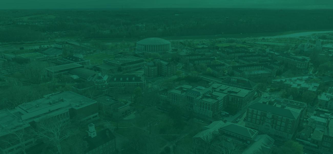 Aerial view of Ohio University's Athens Campus