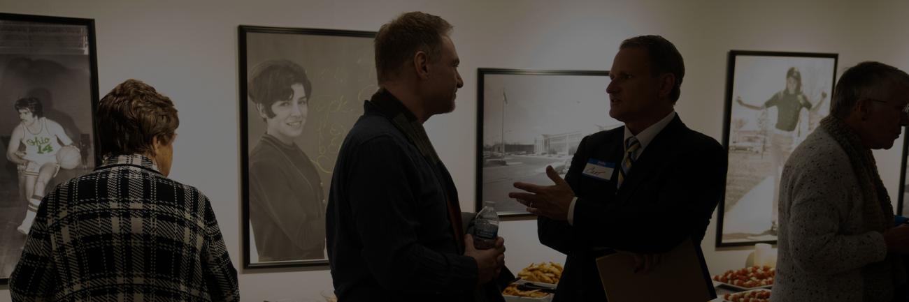 Attendees at the Chief Glenna Wallace event