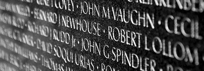 Vietnam Memorial Wall 