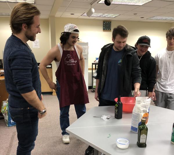 Italian club cooking class 