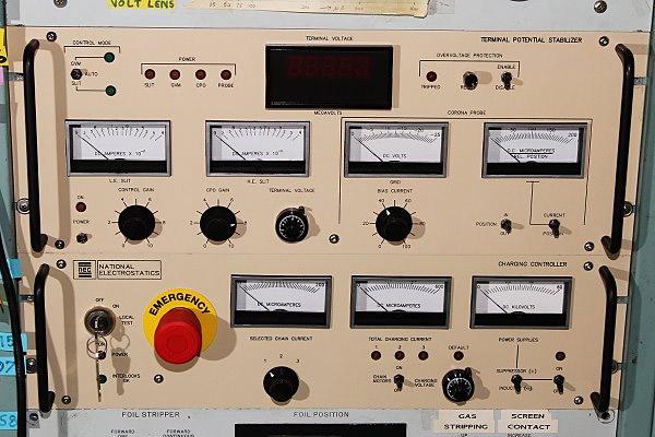 The new Terminal Potential Stabilizer and Charging Controller, installed in the control panel on December 15, 2011. 