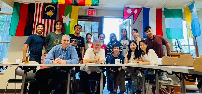 OHIO faculty and international students