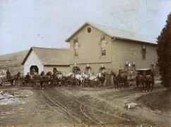 The Ridges Horse Barn in 1908 which now the home of the CDC