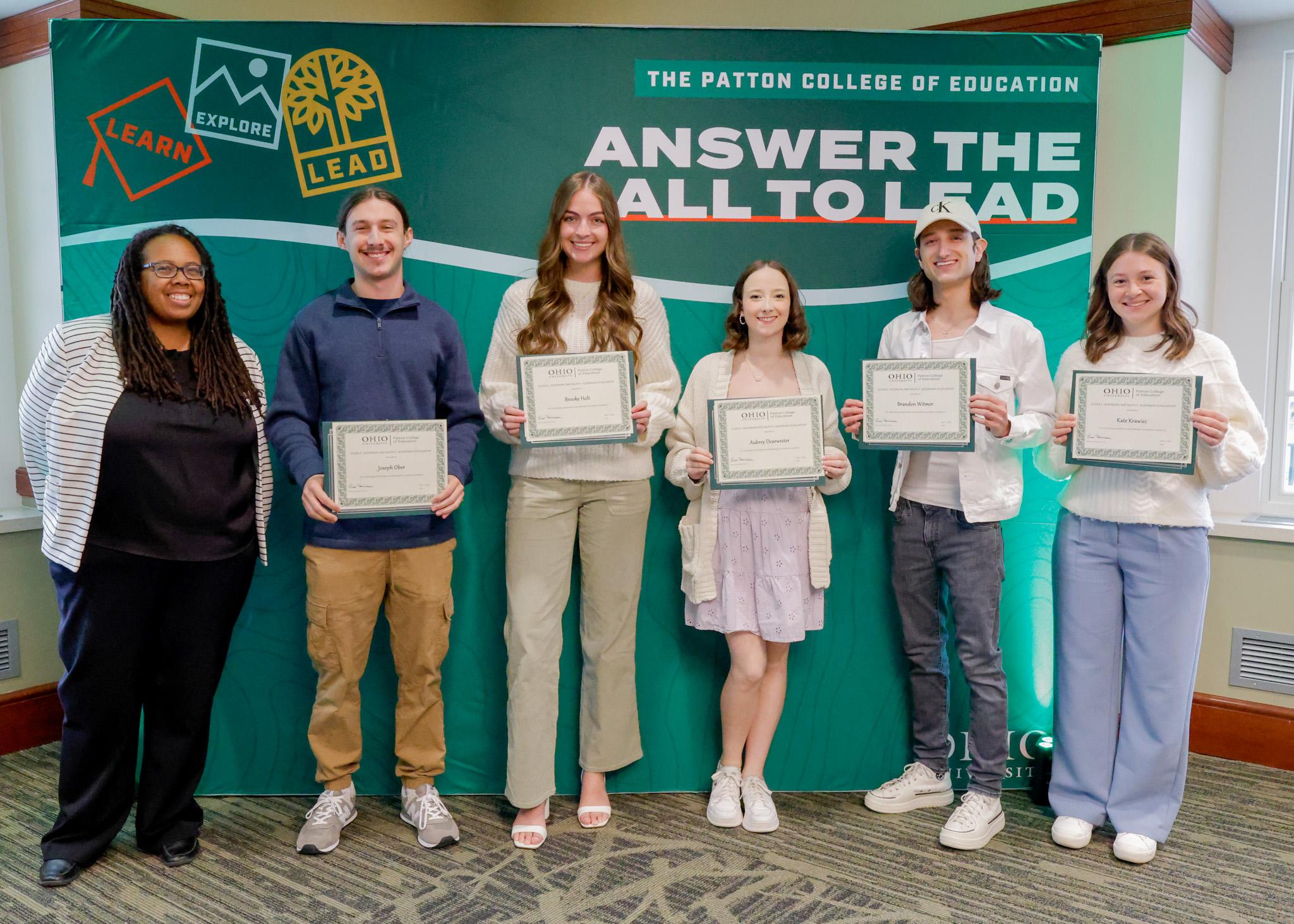 Eileen & Ralph Ackerman Scholarship Winners 2024-25