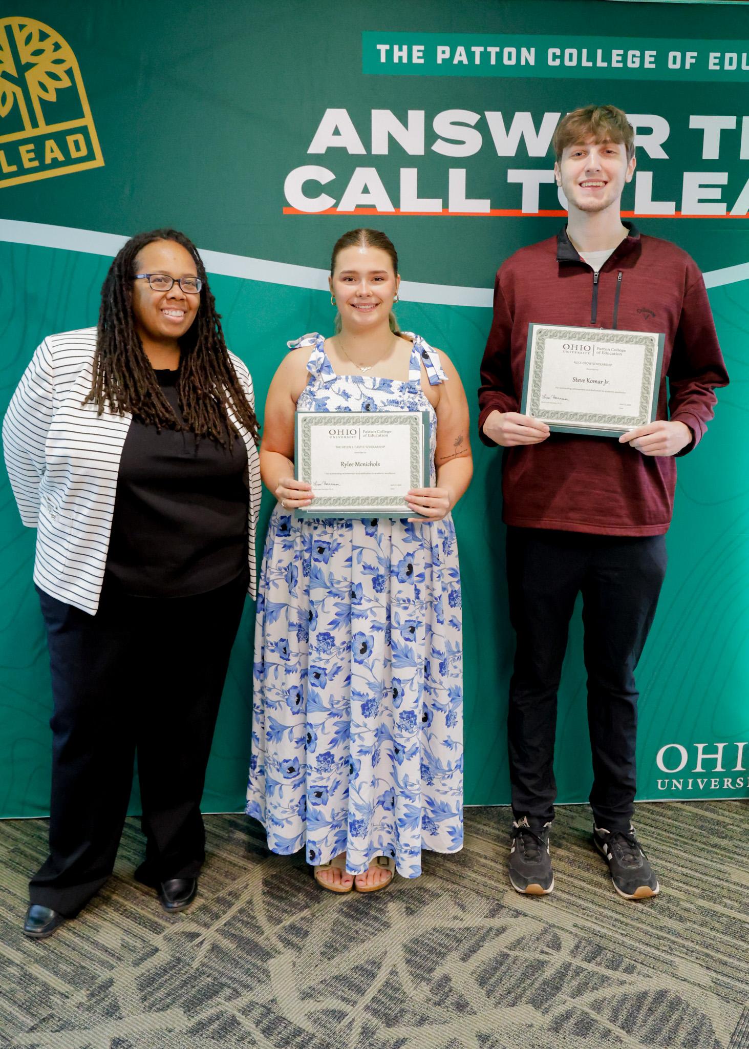 The Helen J. Castle and Alice A. Crow Scholarship Winners 2024-25 