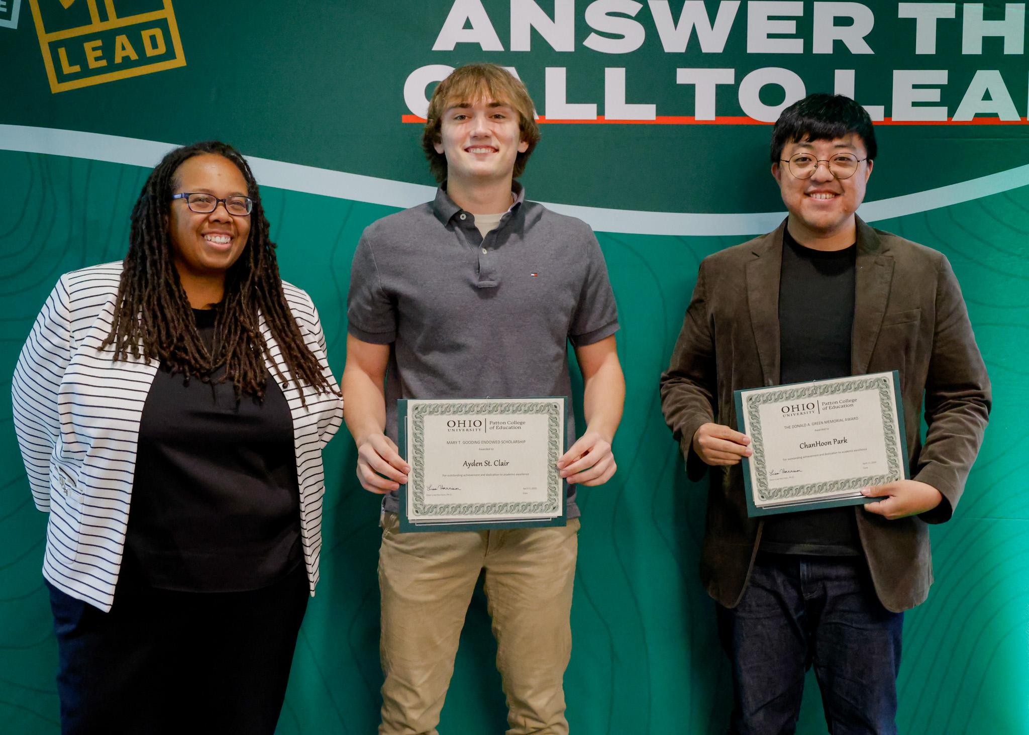 Mary T. Gooding Endowed Scholarship and The Donald A. Green Memorial Award Winners 2024-25