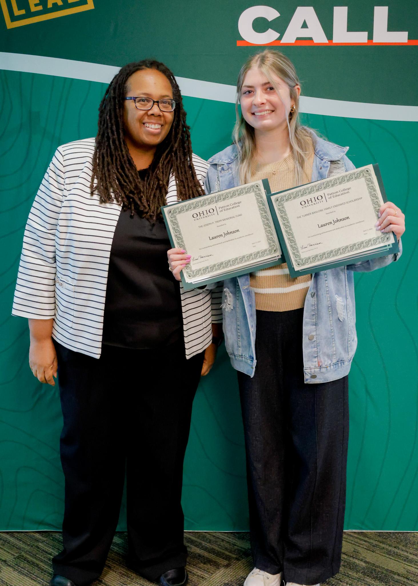 Joseph P. Trepp Memorial and Turner-Basilone Family Endowed Scholarship Winner 2024-25