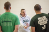 Professor Ashley Allanson instructing his coaching education practical session.