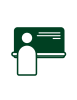 CCP - Teacher at a chalkboard icon