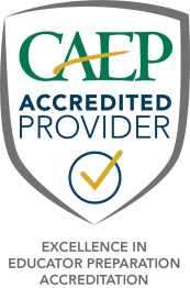 CAEP Accredited Provider Logo