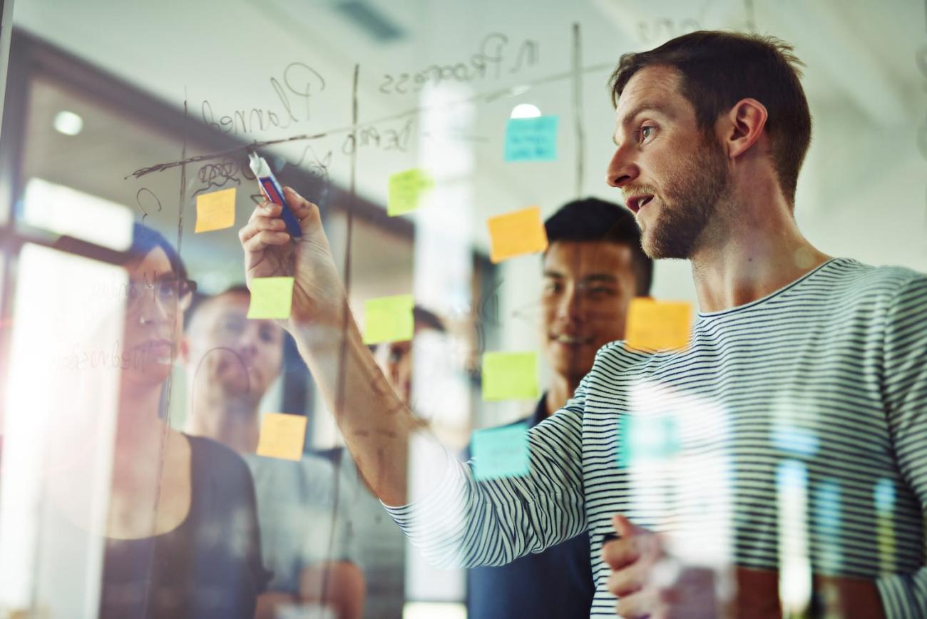 project managers in a meeting