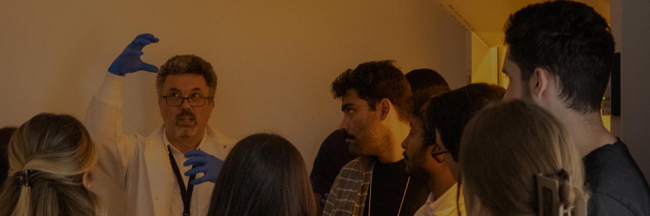 Dr. Savas Kaya conducts an ASCENT semiconductor summer workshop for teachers