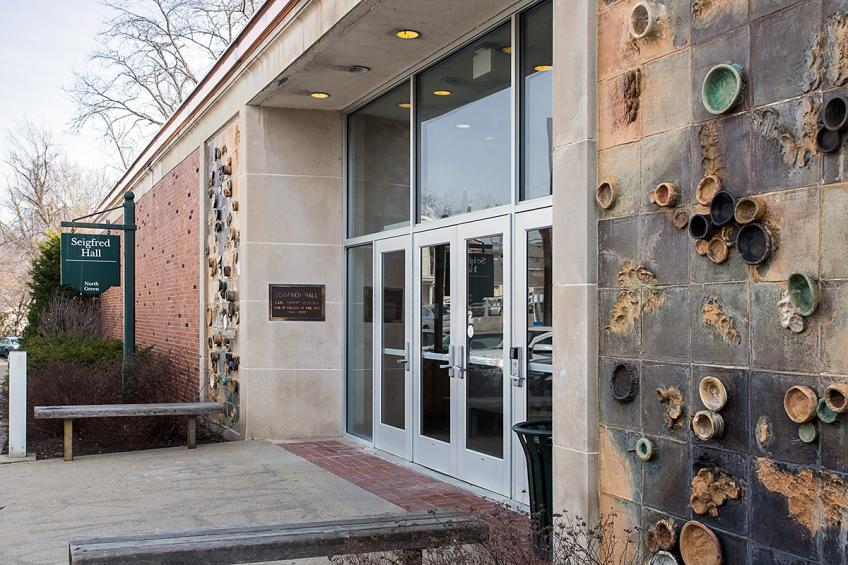 Image of Seigfred Hall home to the School of Art + Design