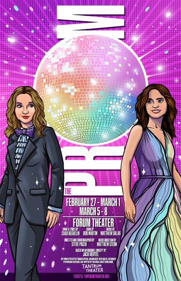 The Prom poster decorative