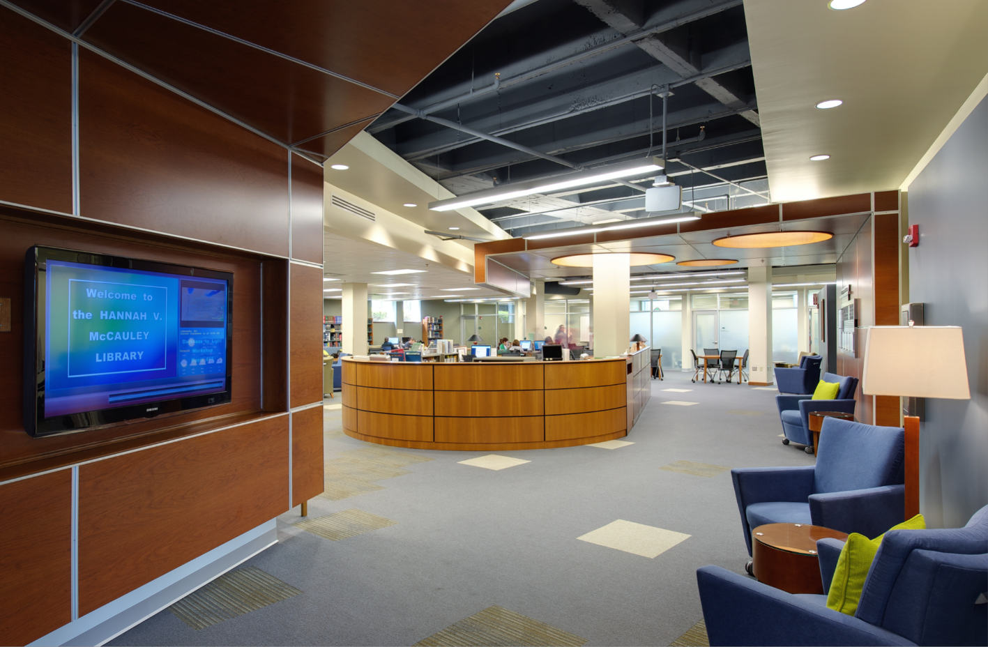 Hannah V. McCauley Library, Ohio University Lancaster