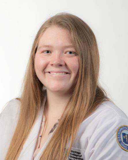 Heritage College of Osteopathic Medicine student Ashley Gerard