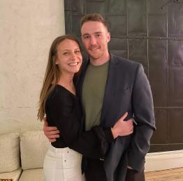 A photo of Kyle McGrath and his wife