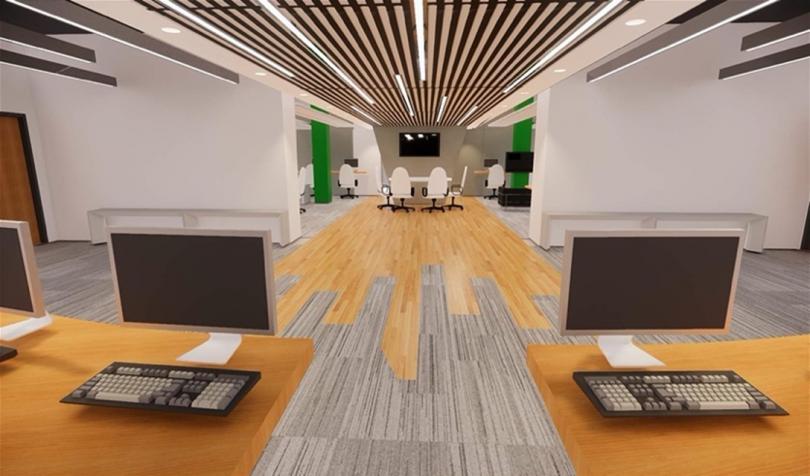 3D Render of esports facility