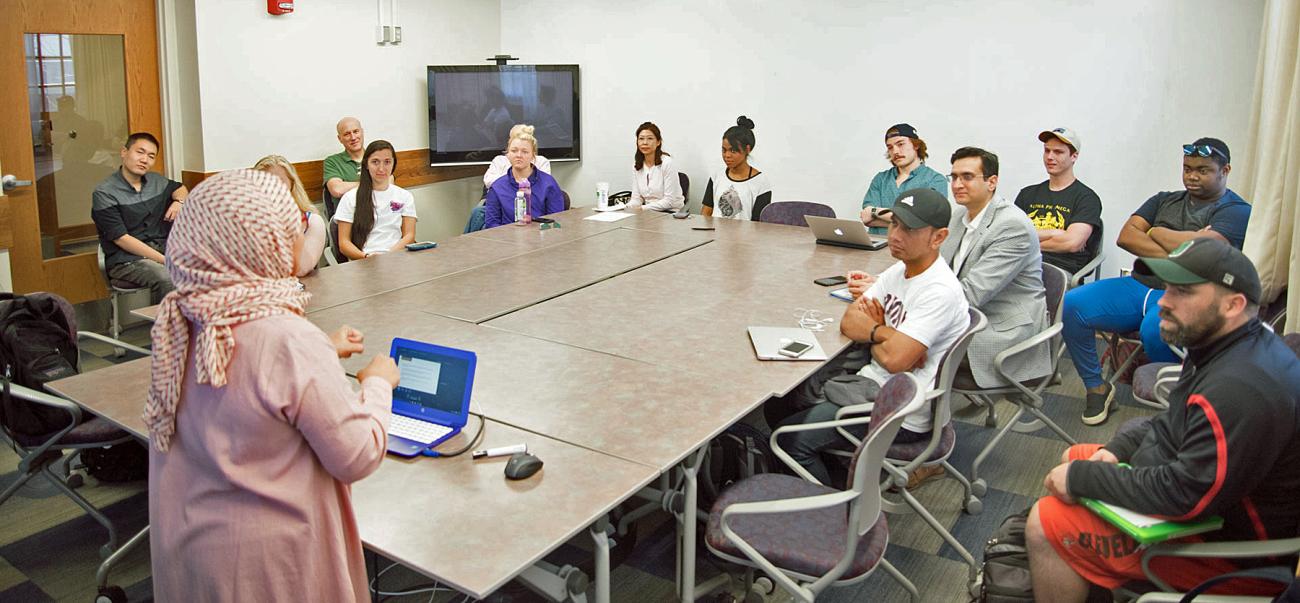 SMART Lab research group discussion