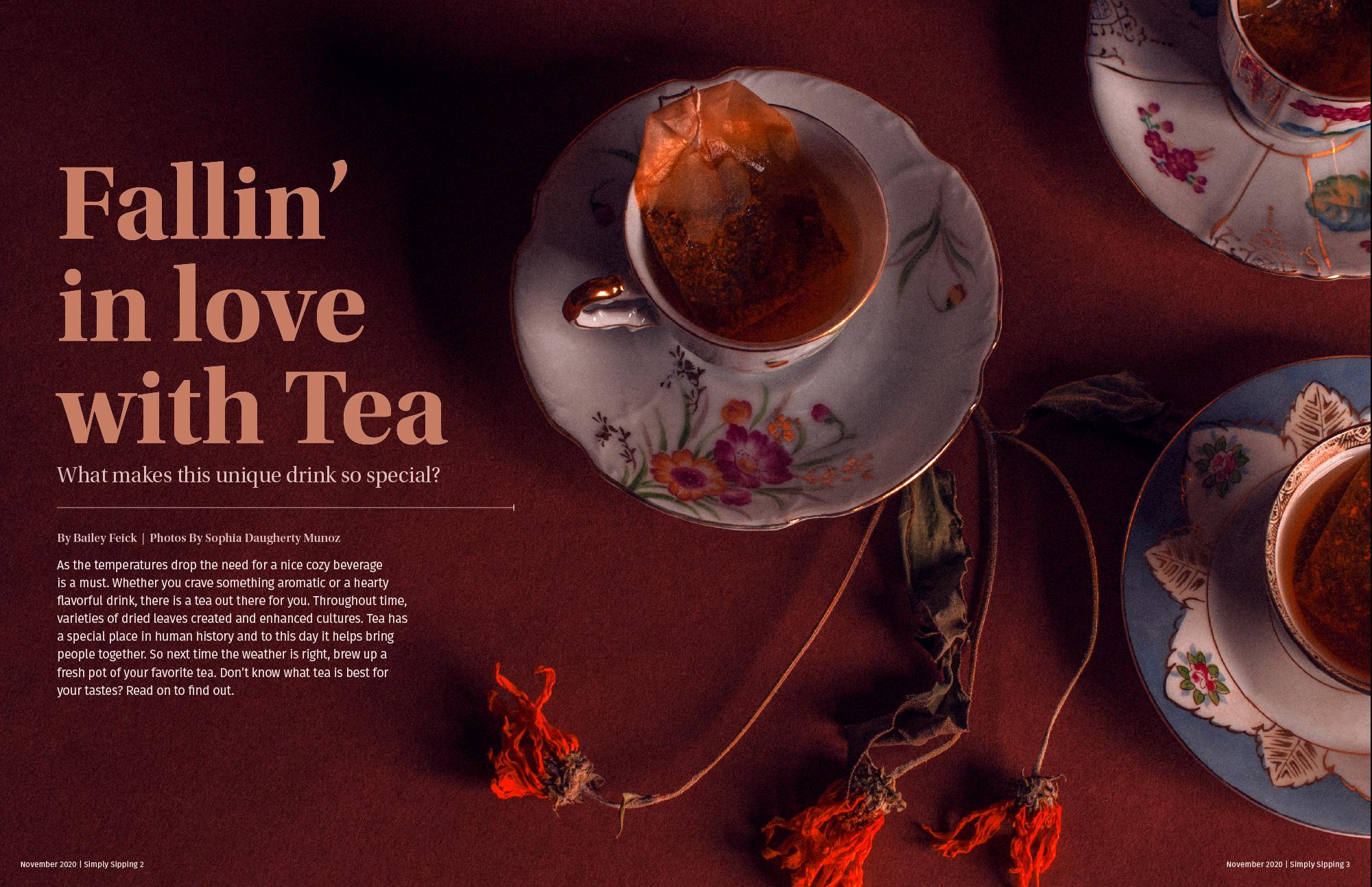 tea studio shot