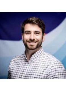 Kyle Ranally smiles.