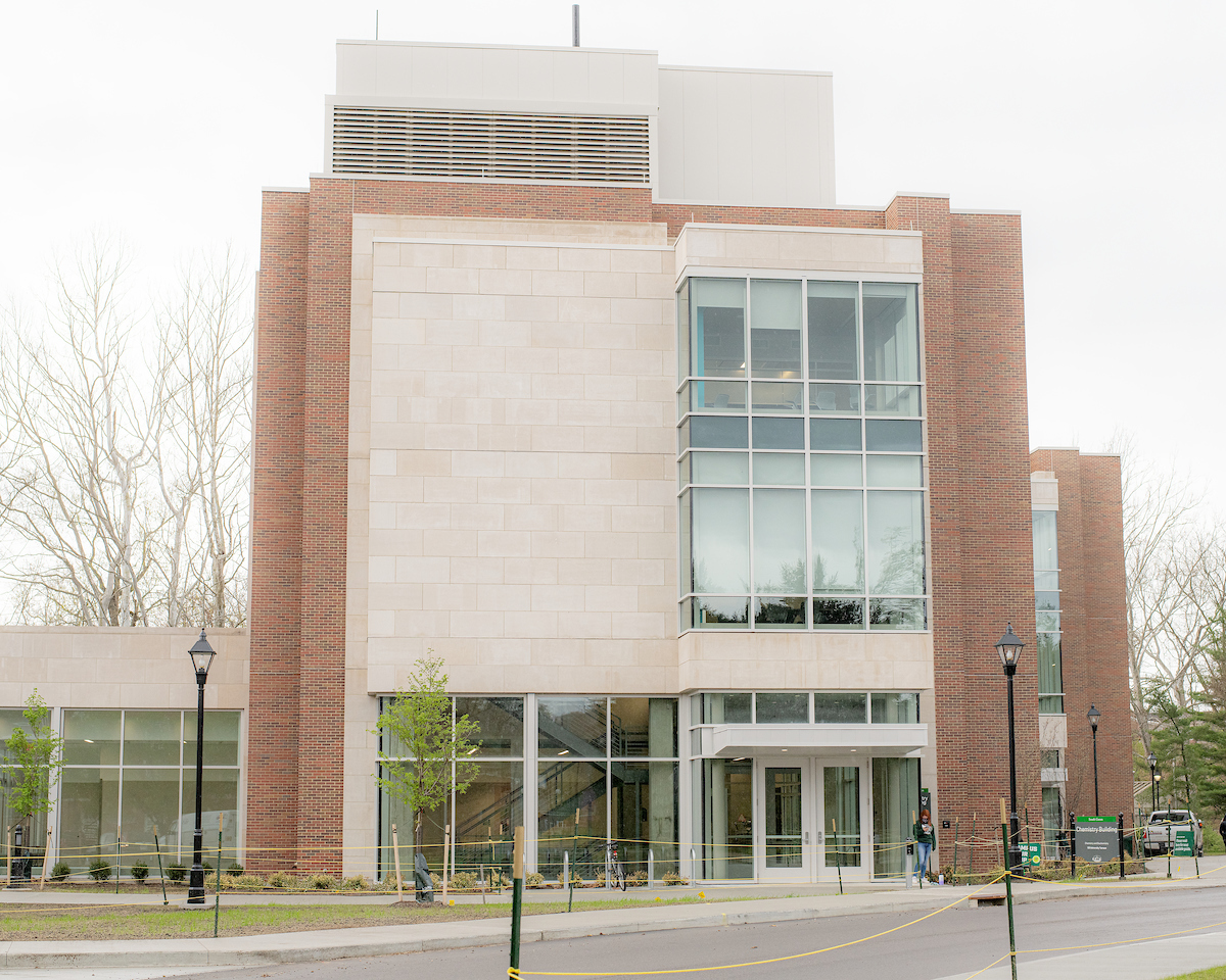 Photo of the Chemistry Building at Ohio University