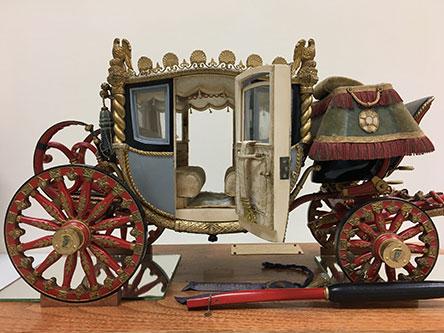 model of Napoleonic coach