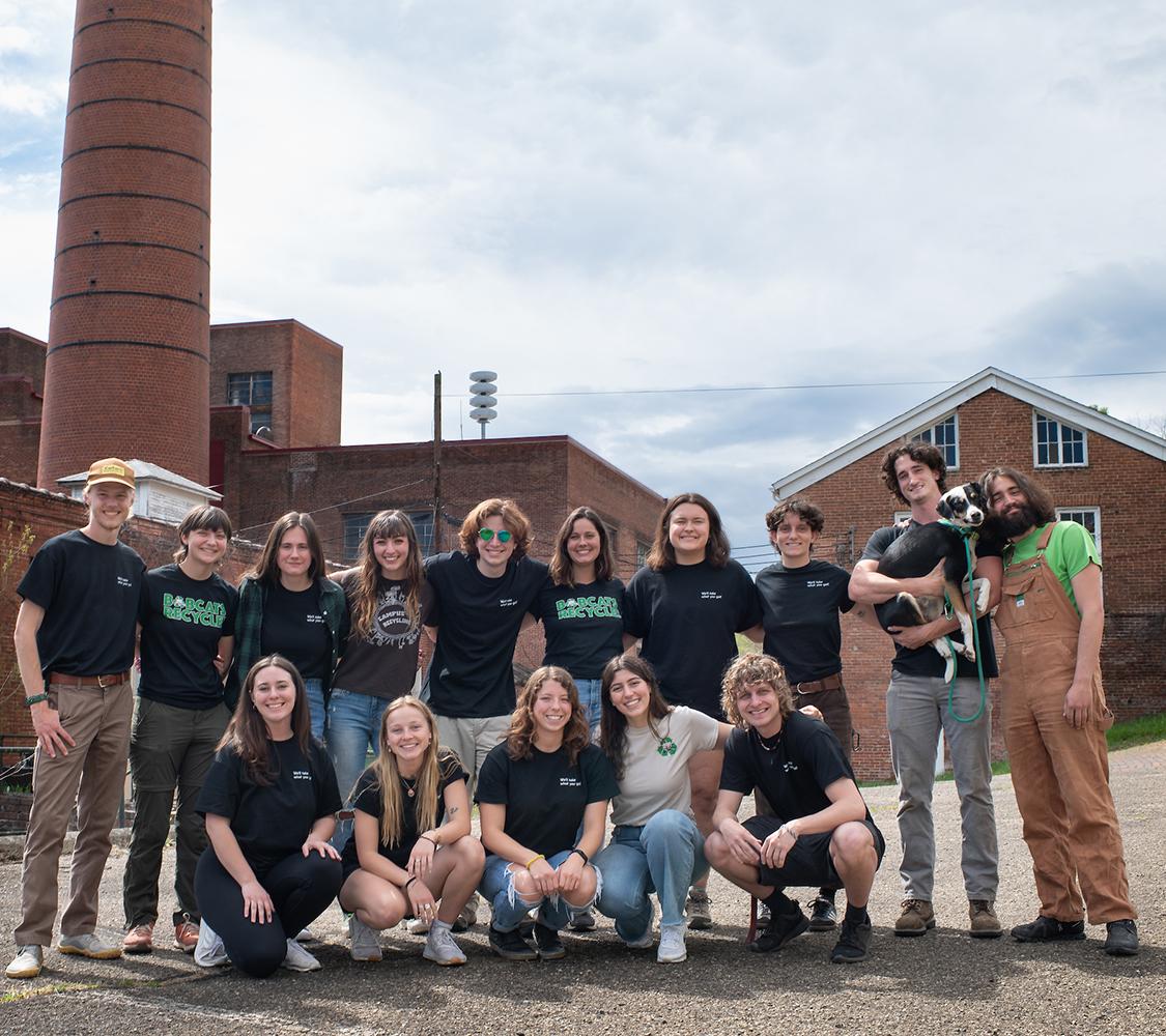 2023 Campus Recycling group photo 