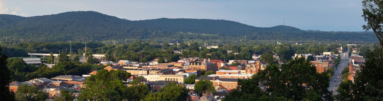 An aerial view of the Chillicothe skyline.