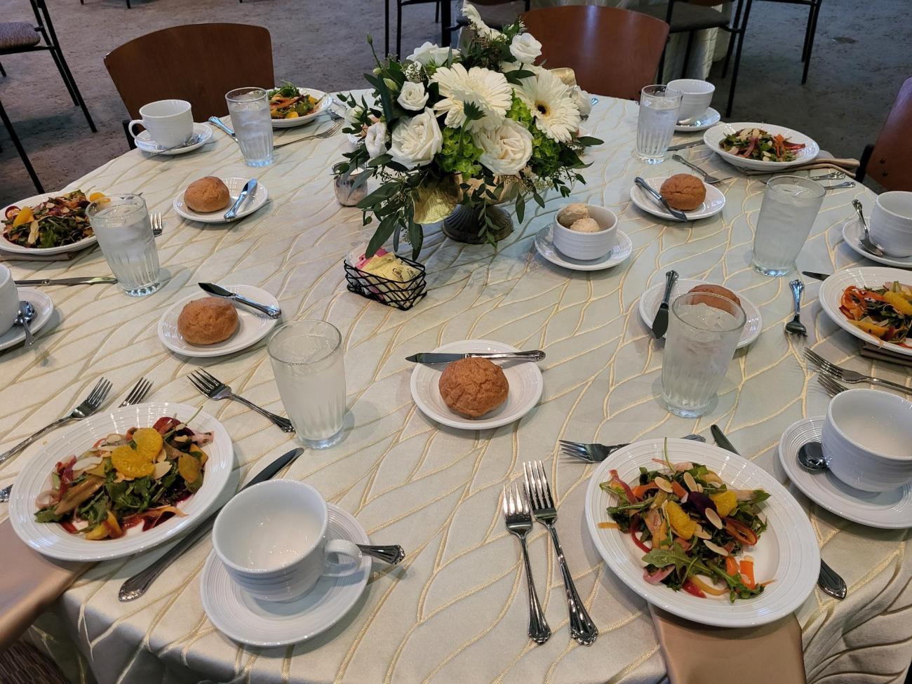 OHIO Catering Table Setting