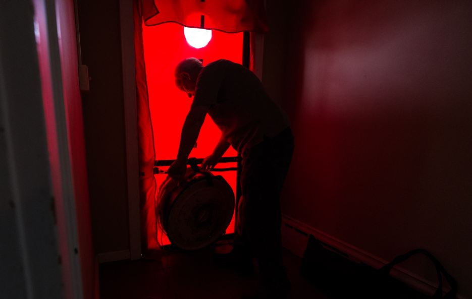 Energy Audit Blower Test