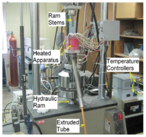 Copper micor channel tube method