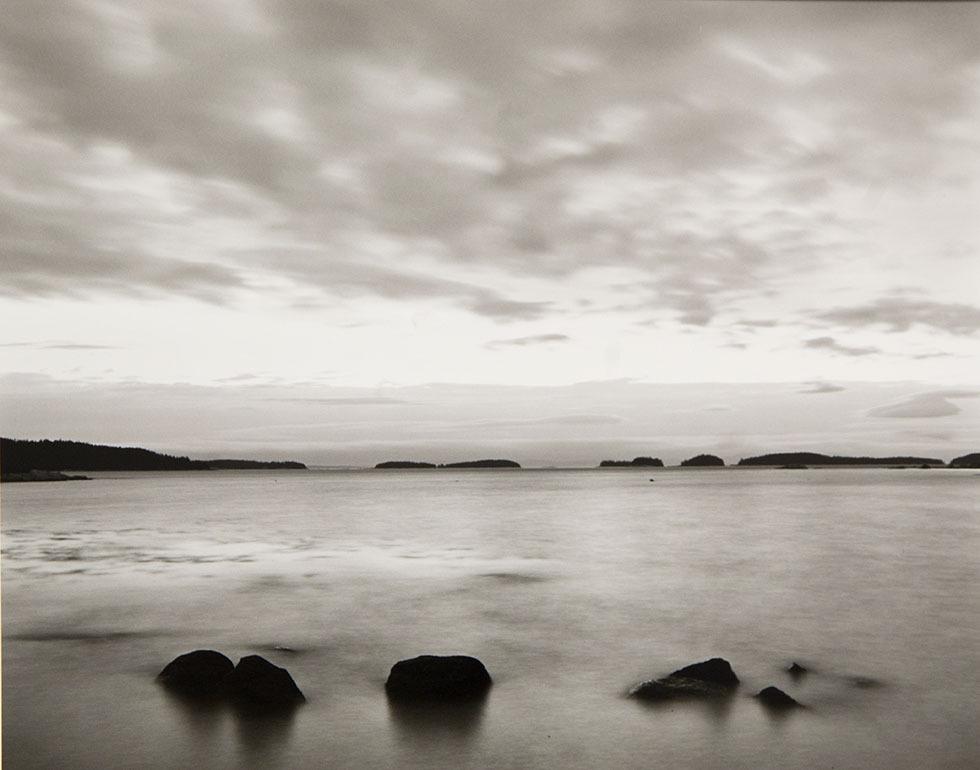 Sand Cove, Green's Island, Maine, 1983, Frederick Schreiber, gelatin silver, 16 x 20 in. (40.6 x 50.8cm), 84.086.i4. Gift of the artist.