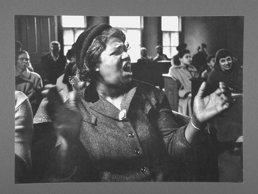 Untitled - Rendville, Ohio, 1956, James H. Karales, gelatin silver, 16 x 20 in. (40.6 x 50.8cm), 2006.01.05. Gift of the artist.