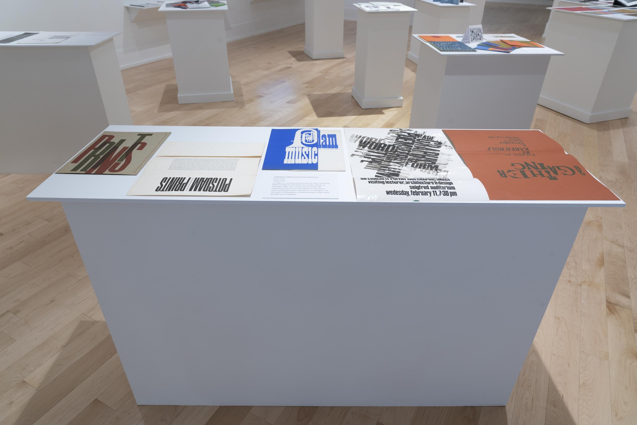 Letterpress Influenced Promotional Pieces, Legacy 2021