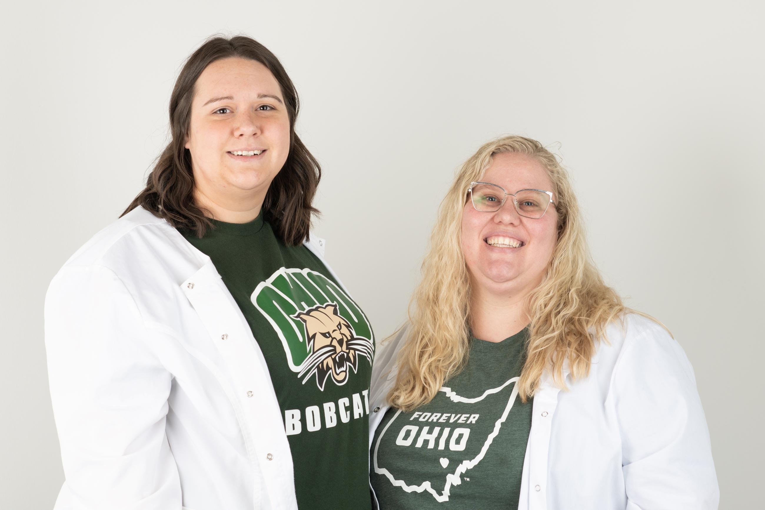 Trisha Bail (left) and Miranda Swiney (right)