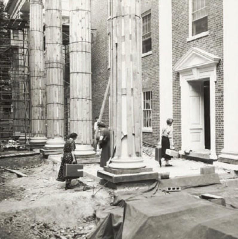 Voigt Hall entrance
