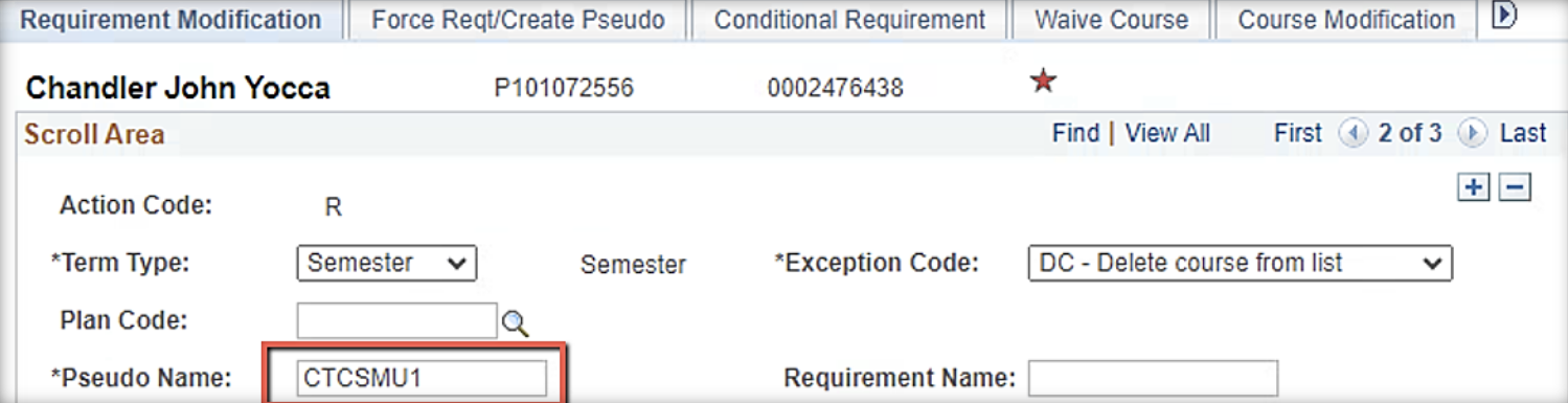 pseudo name