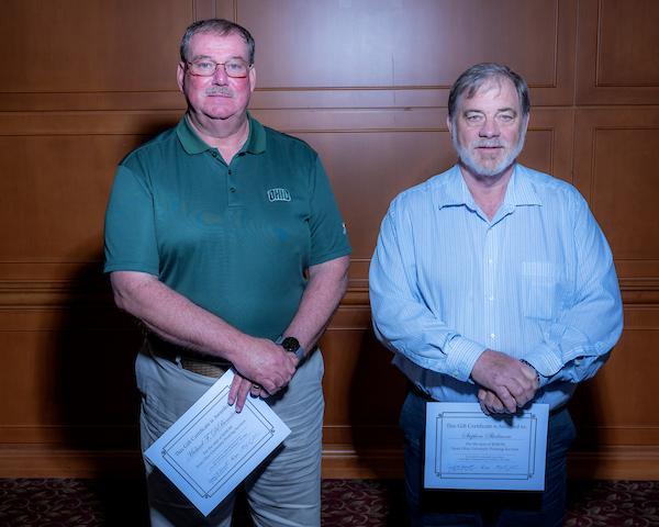 Administrators with 40 years of service to Ohio University