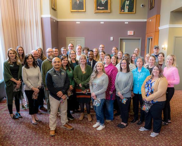 Administrators who have achieved 10 years of service to Ohio University