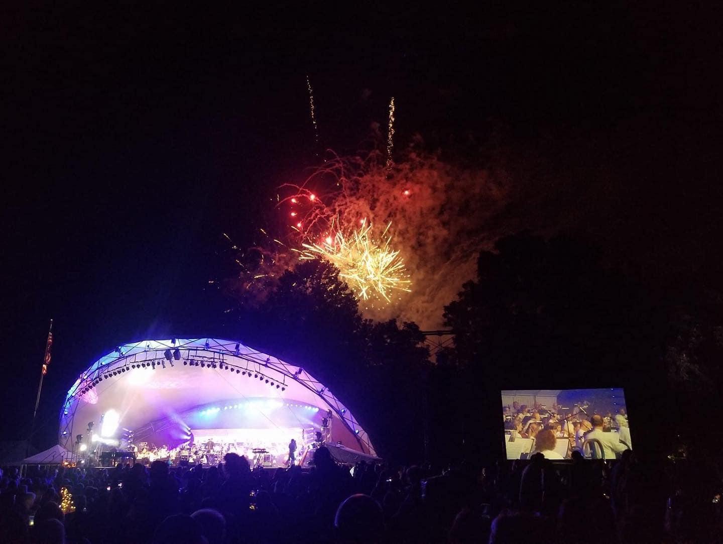The Lancaster Festival’s firework ending
