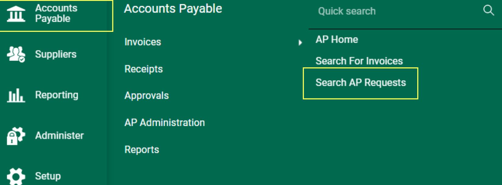 request form search