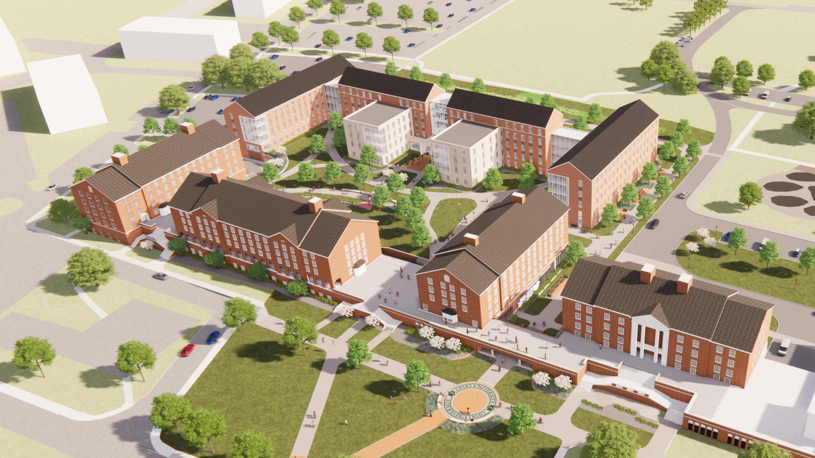 South Green Aerial Site View