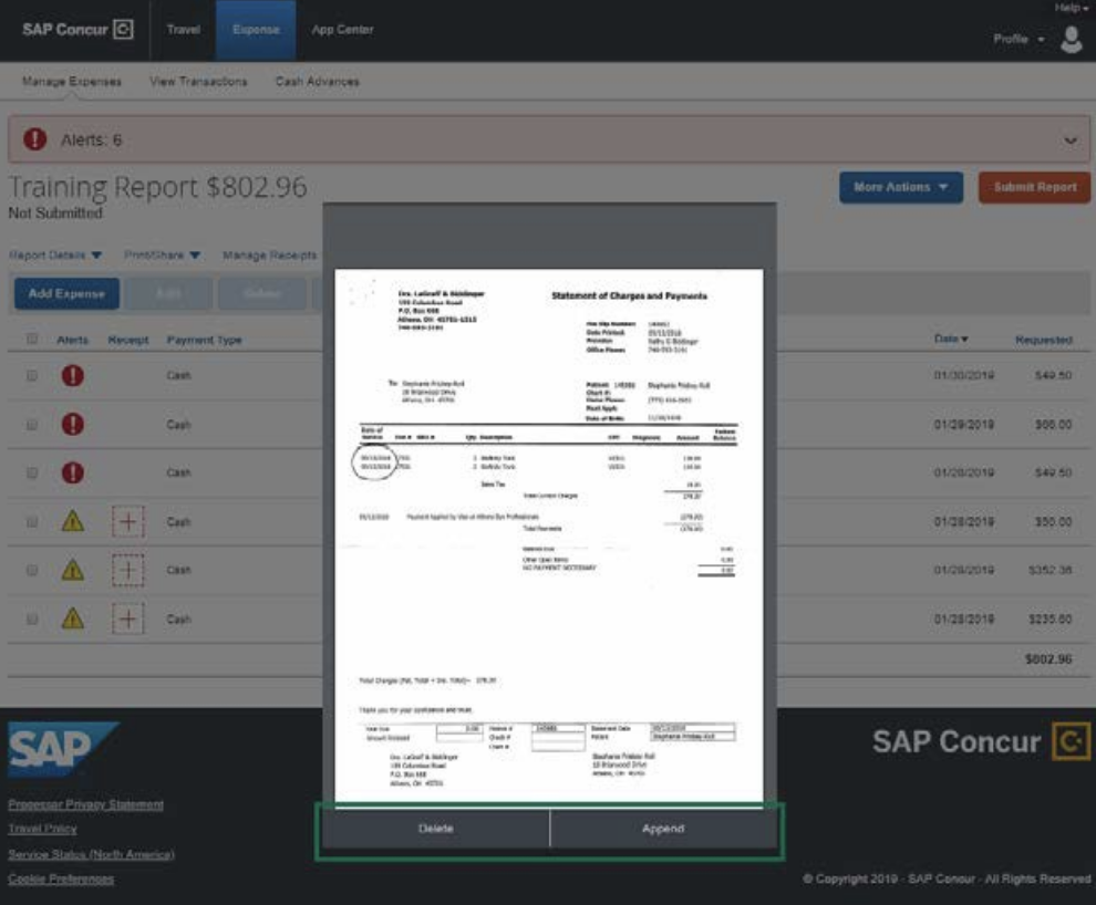 manage report