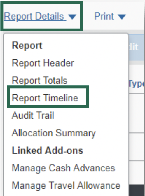 report details