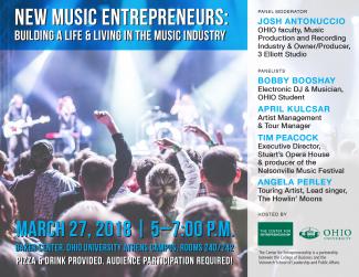 New Music Entrepreneurs: Building A Life & Legacy in the Music Industry Flier