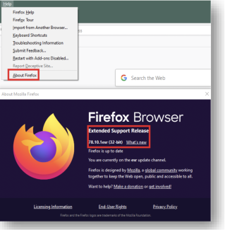 Mozilla Firefox ESR