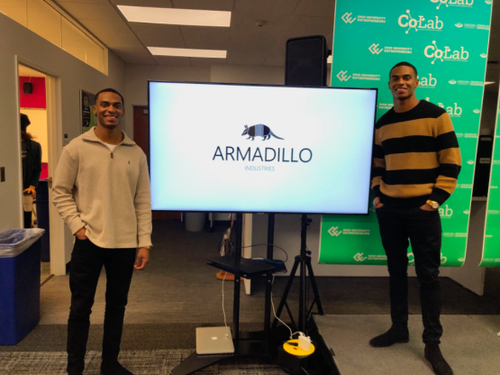 Xavior and Ilyaas Motley at Startup Weekend 