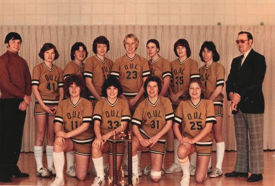 1977-1978 OHIO Lancaster Women’s Basketball Team