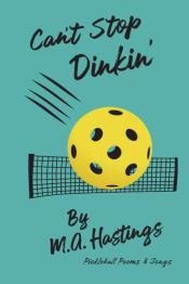 Blue cover with yellow ball going over net.